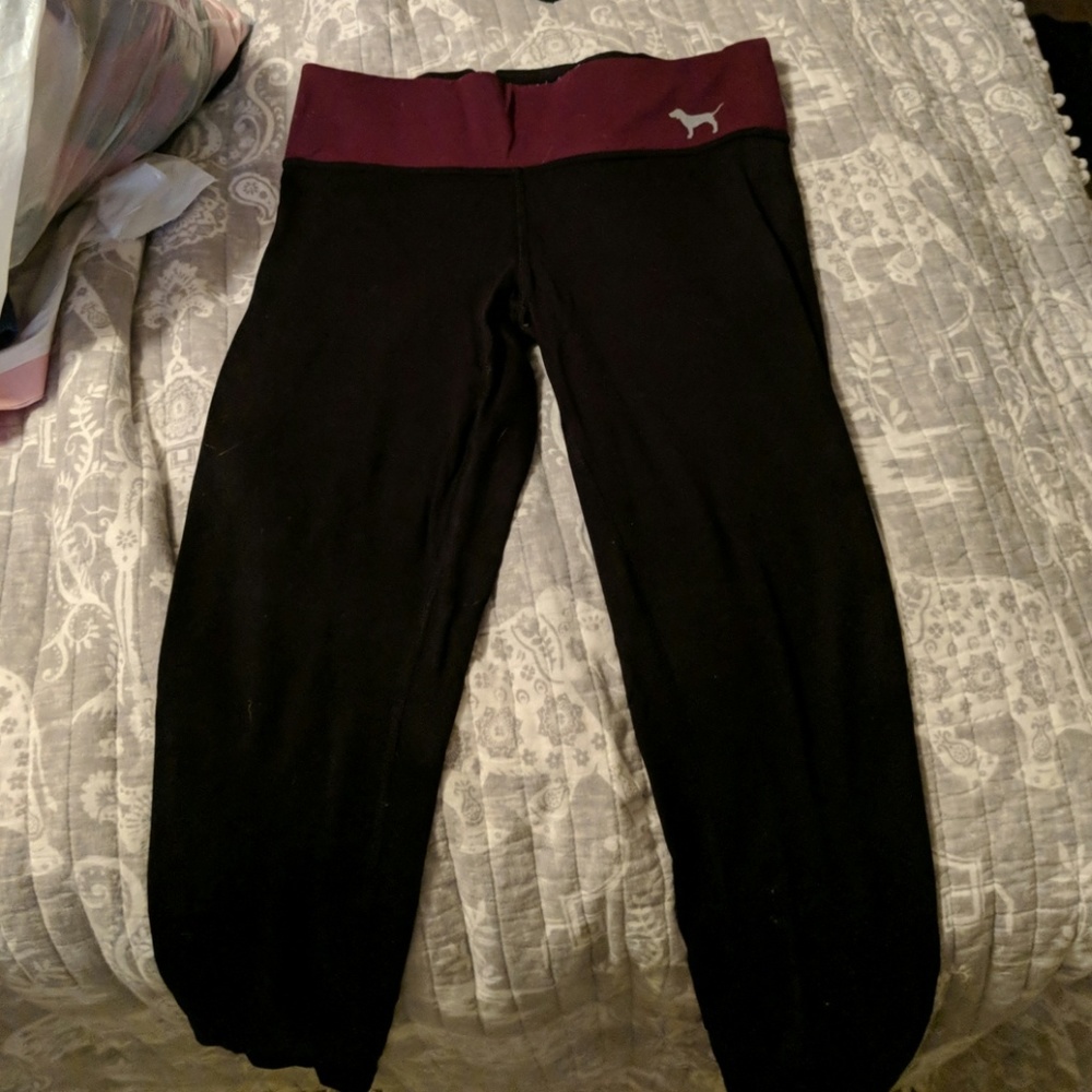 PINK leggings reversible